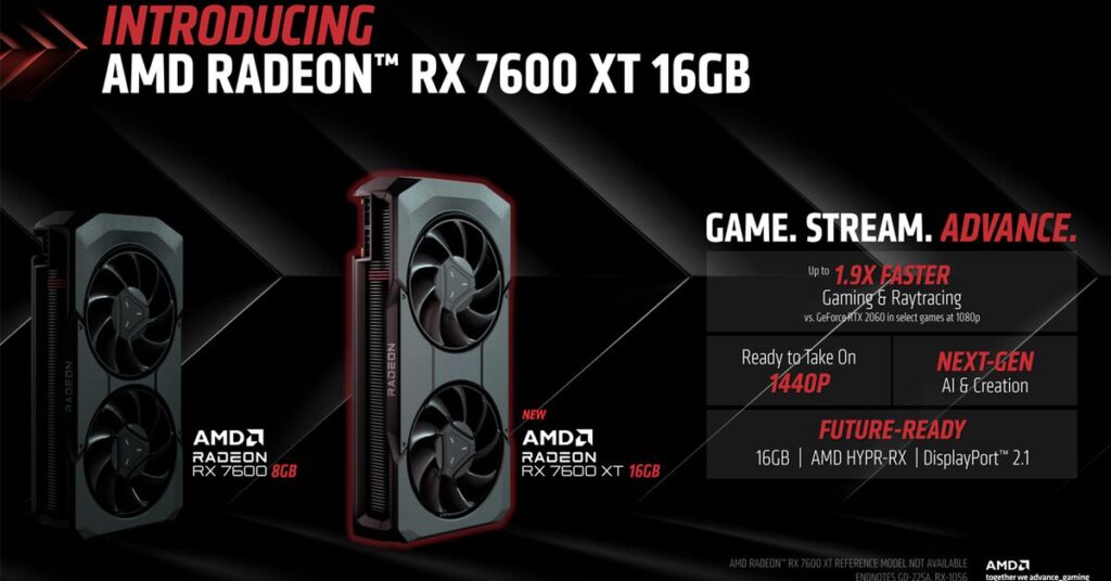 AMD Radeon RX 7600 XT