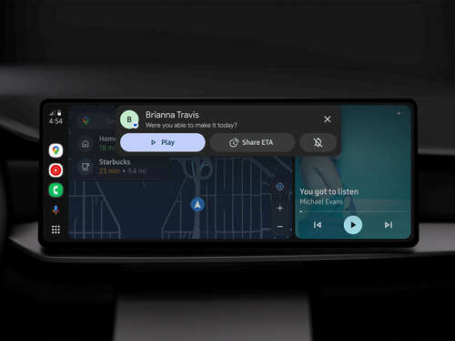 Android Auto - Galaxy S24