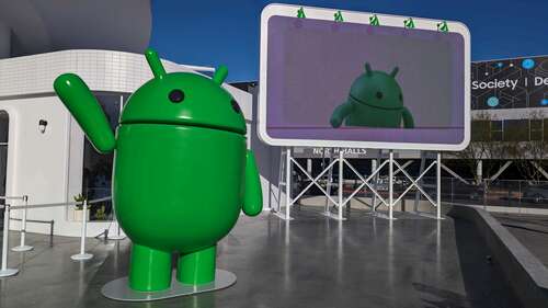 Android statue CES 2024