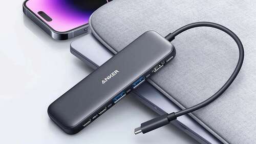 Anker 332 5 in 1 USB C Hub Promo Image