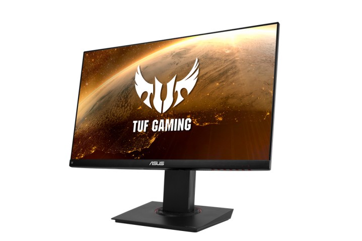 Product image if the Asus TUF Gaming VG289Q 4K gaming monitor on a white background.