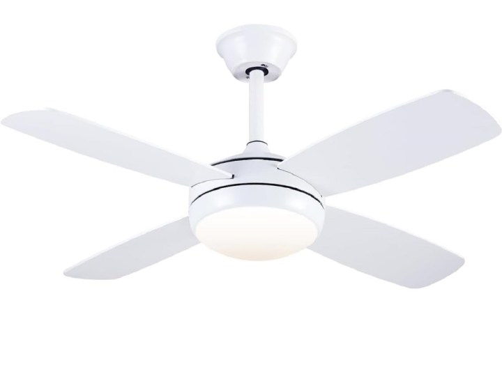 The Asyko Smart Ceiling Fan on a white background.