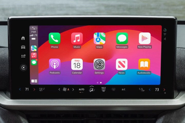 Ford Digital Experience infotainment system with Apple CarPlay.