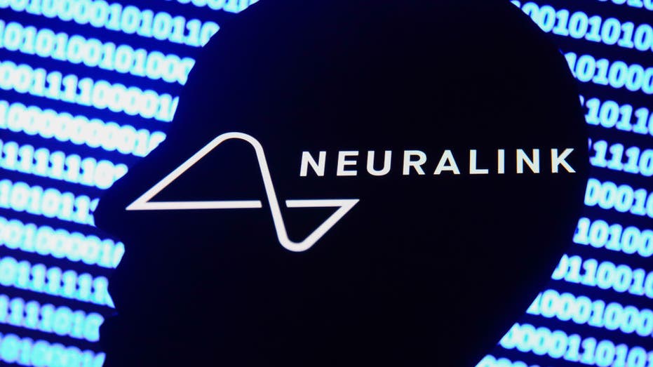 Photo illustration of Elon Musks company Neuralink