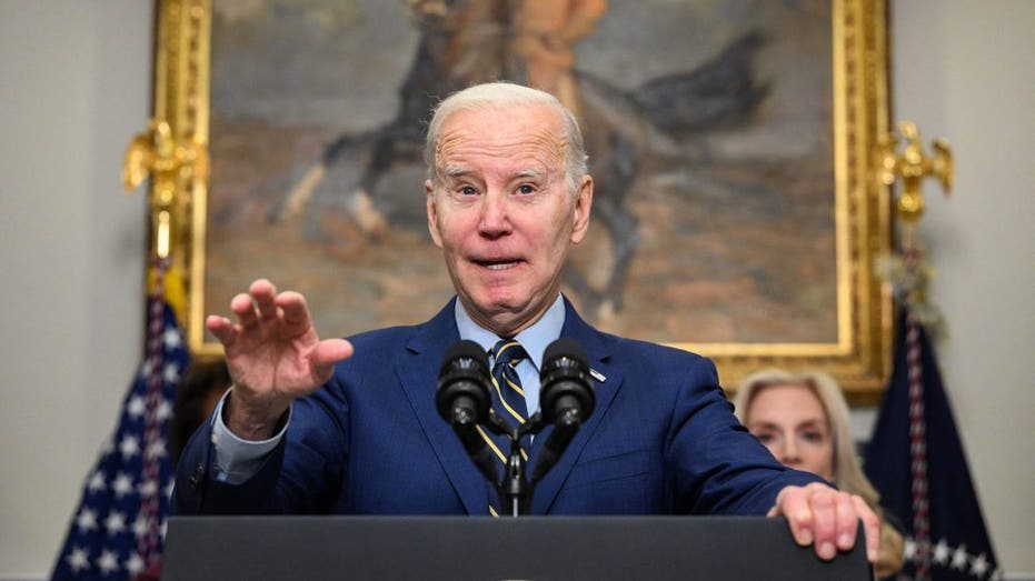 President Joe Biden speaking