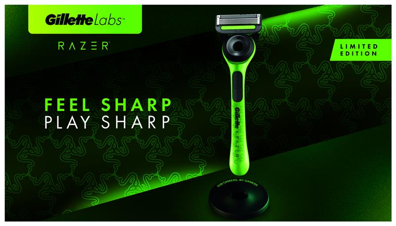 Gillette and Razer are making a Razer Razor called the GilletteLabs Razer limited edition