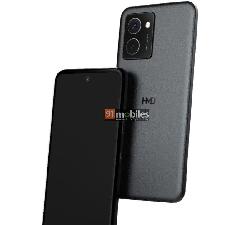 HMD smartphone render 