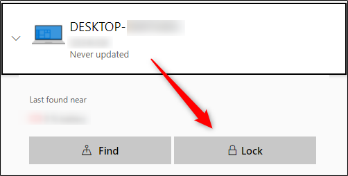 Lock PC remotely