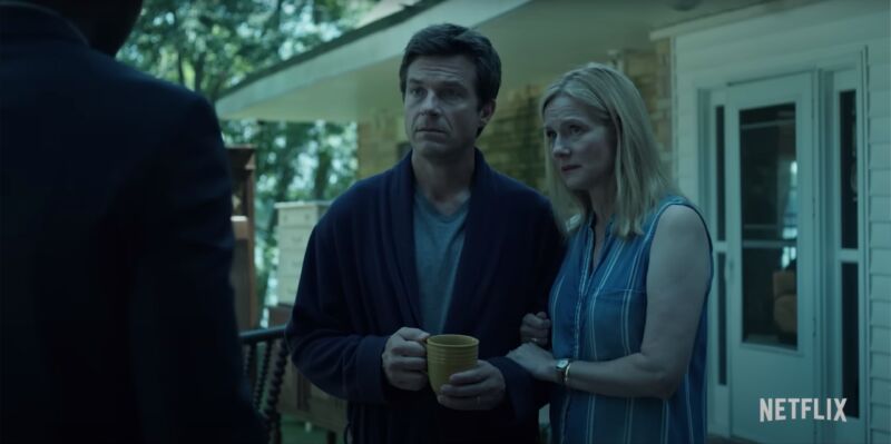 Jason Bateman and Laura Linney in Ozark