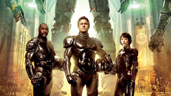 The cast of Pacific Rim.