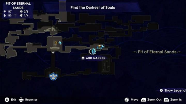 A map showing Faribia's location in Prince of Persia The Lost Crown