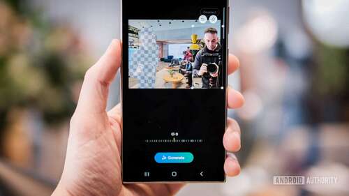 Samsung Galaxy S24 AI Edit Crop and Move