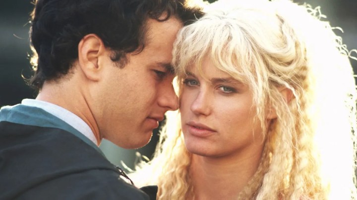 Tom Hanks and Daryl Hannah in Splash.