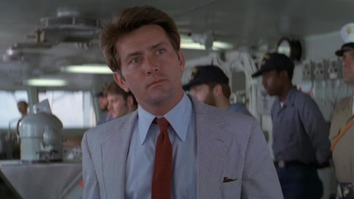 Martin Sheen as Warren Lasky in The Final Countdown.