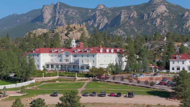 Photograph of Colorado's Stanley Hotel. 