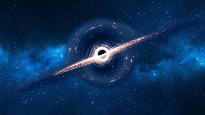 An illustration of a black hole.