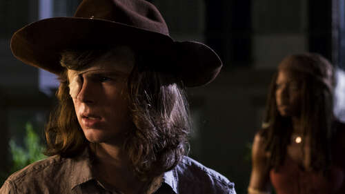 carl grimes in the walking dead