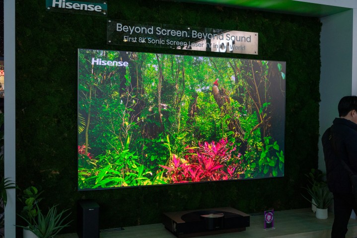 Hisense at CES 2024.