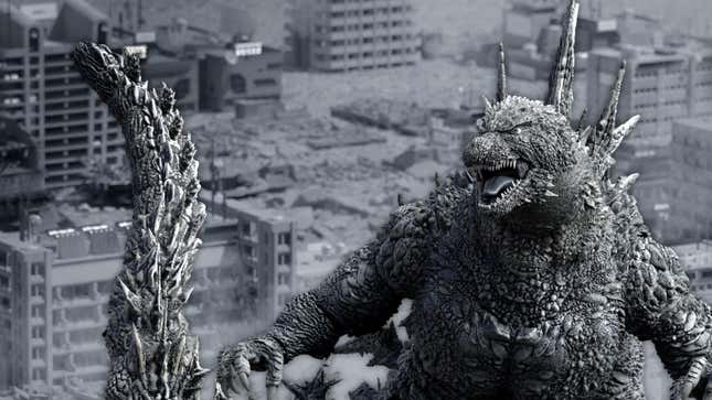 Image for article titled Super7&#39;s Awesome Godzilla Minus One Figure Is Getting a Black and White Version, Too