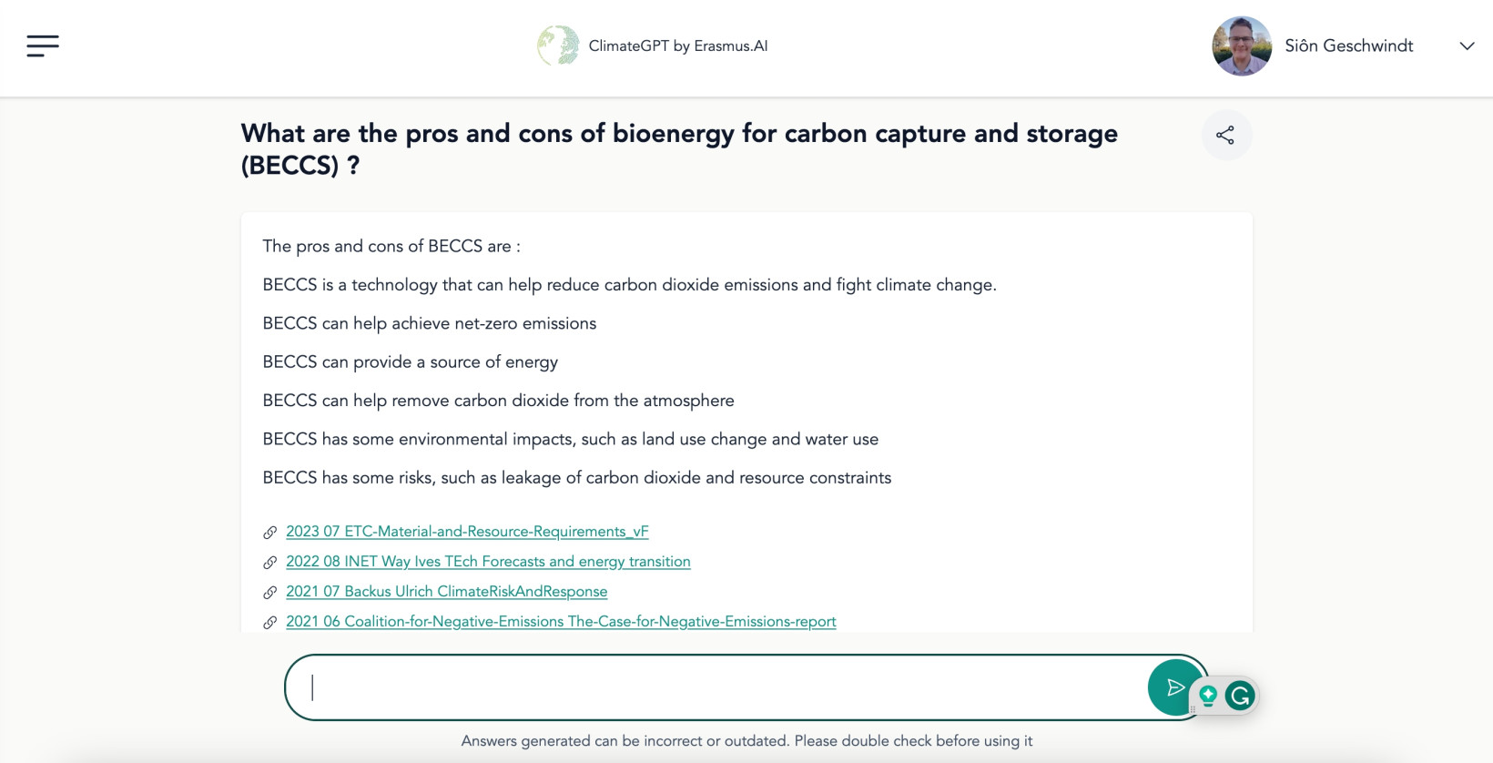 climategpt test run