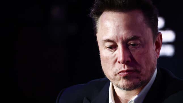 Image for article titled Relatable: Elon Musk Is Mad About His Paycheck