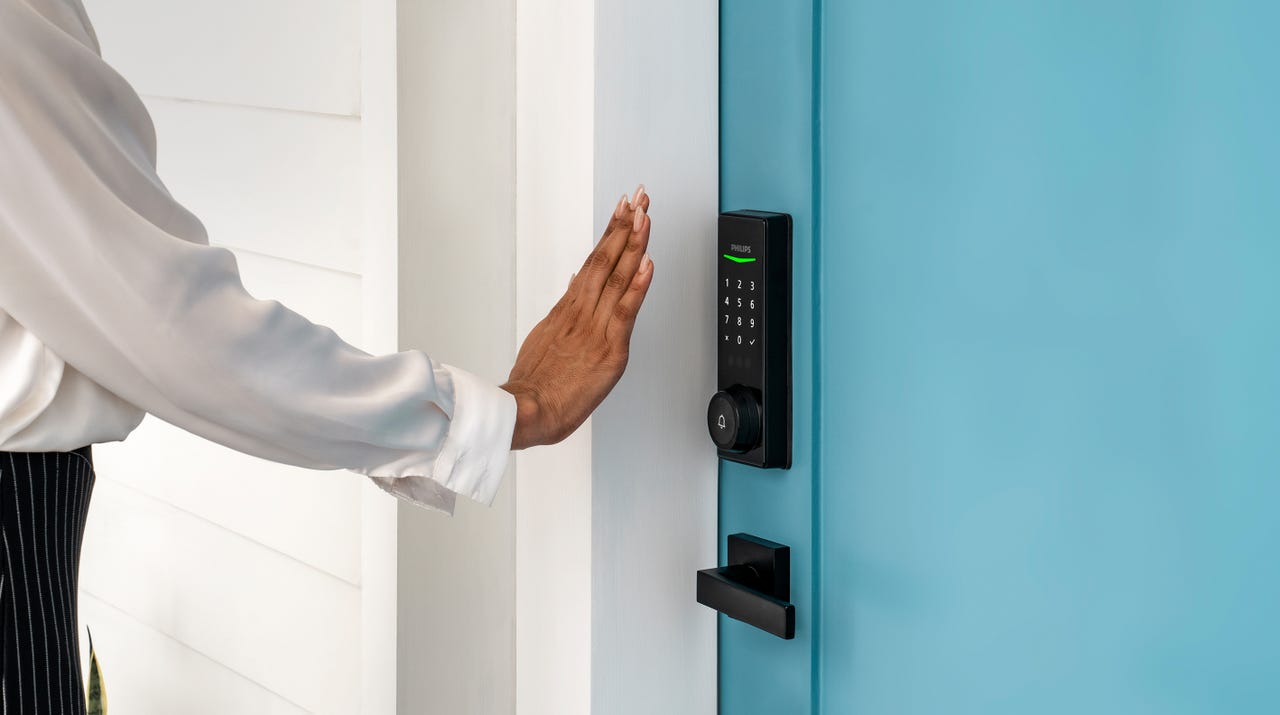 Philips Wi-Fi Palm Recognition Smart Deadbolt