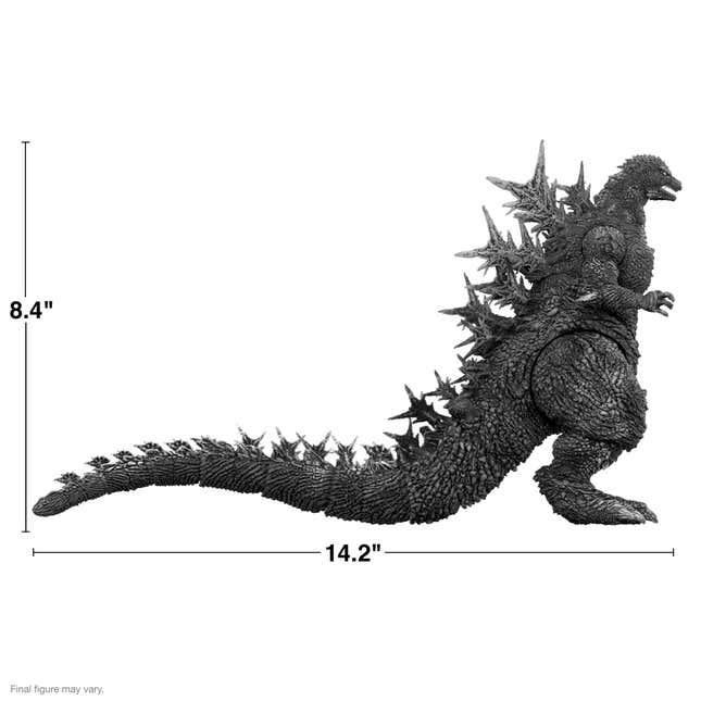 Image for article titled Super7&#39;s Awesome Godzilla Minus One Figure Is Getting a Black and White Version, Too