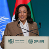 In Dubai, Harris deals with 2 issues important to young voters: climate and Gaza