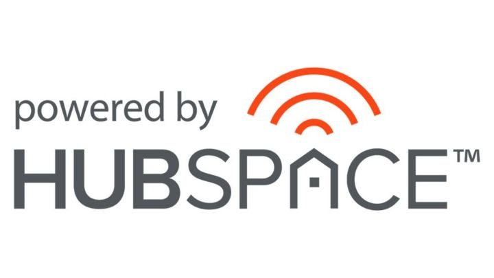 The Home Depot Hubspace logo on a white background.