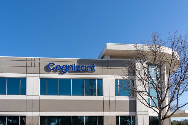 Cognizant office building in Irving, Texas, USA.