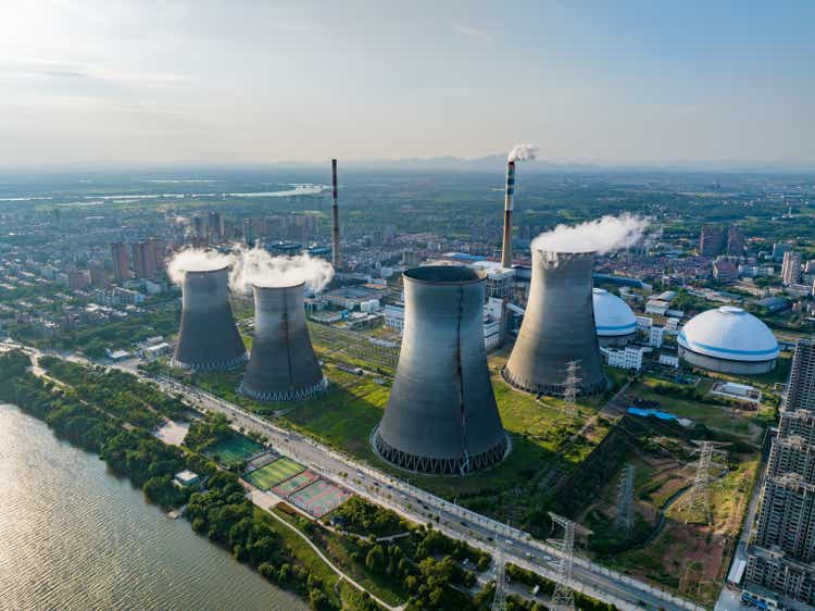 Thermal power plant, nuclear power plant Dukovany cooling tower