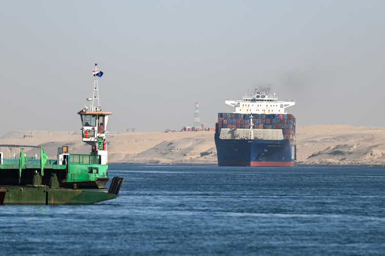 Red Sea Security Fears Divert Suez Canal Shipping Traffic