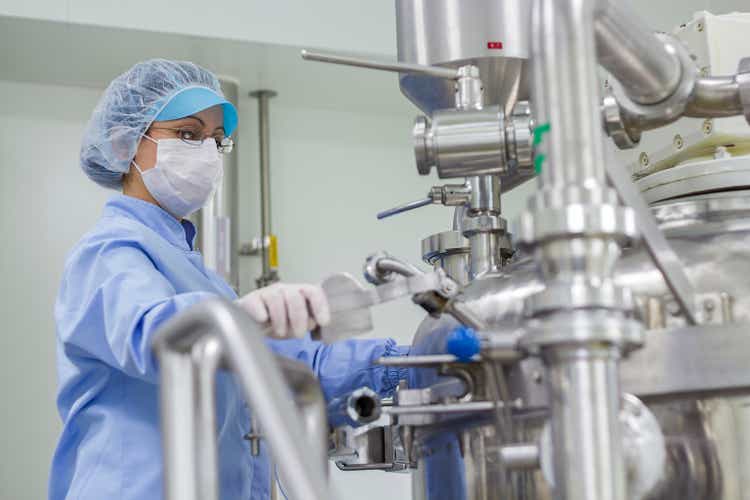 Portrait of Pharmaceutical Worker - Sterile Environment