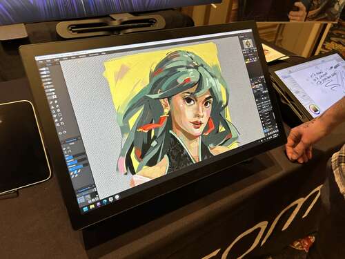 Wacom Cintiq Pro drawing tablets