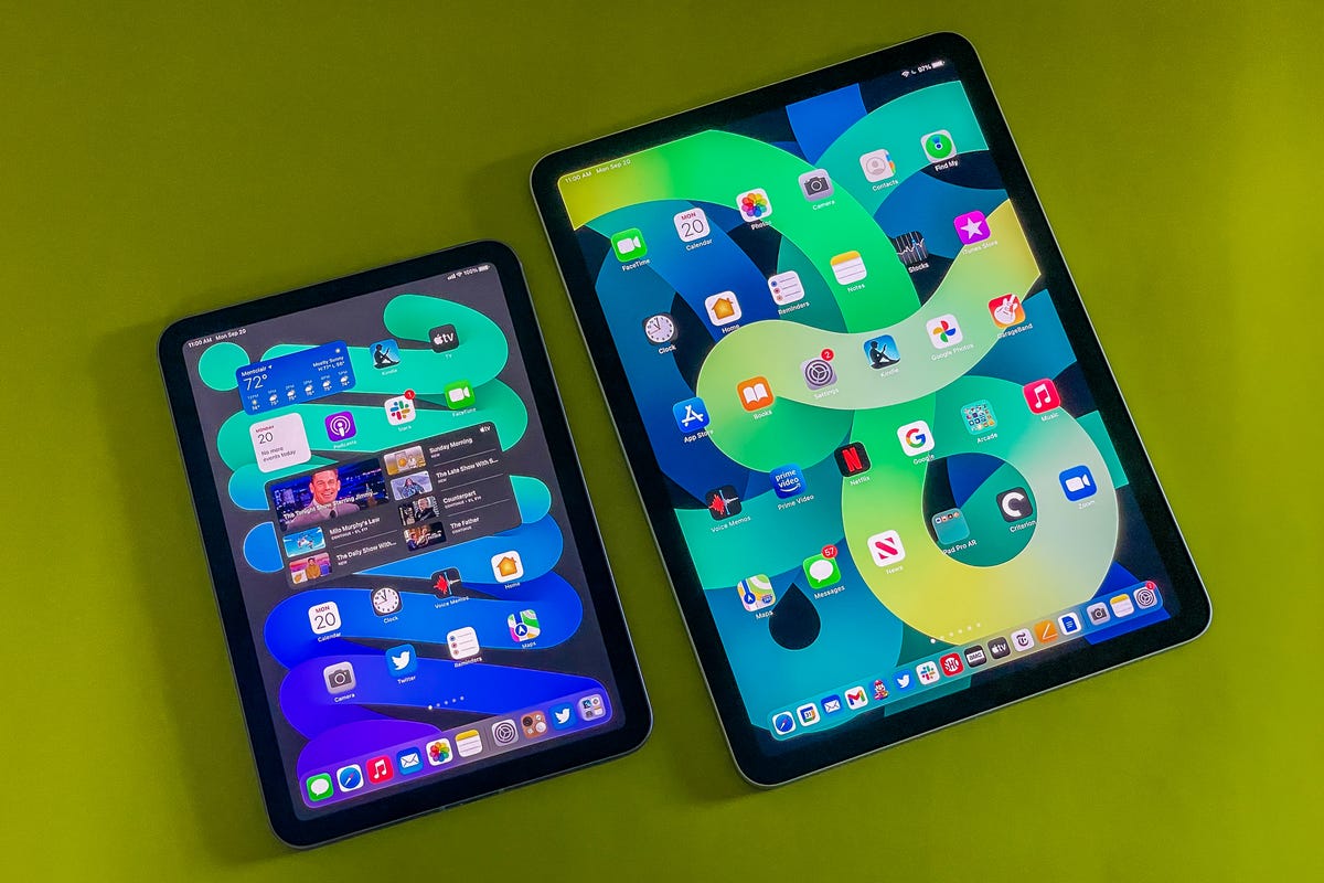 iPad Mini and 9th Gen iPad