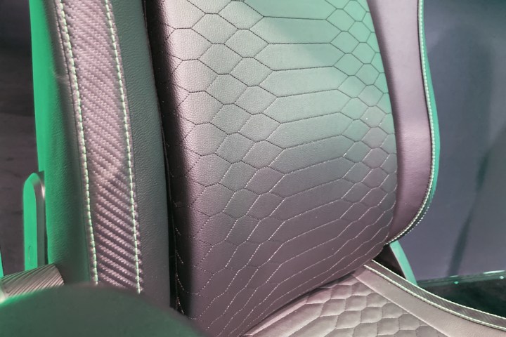 The lumbar cushion on the Razer Iskur V2.