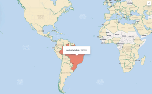 Over 1.3 million nodes detected in Brazil