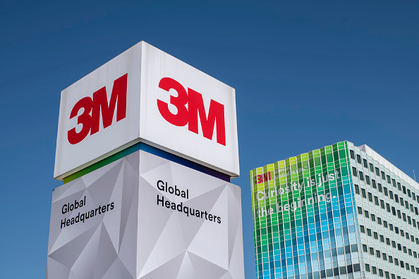 Maplewood, Minnesota, 3M company global headquarters. 3M produces the N95 respirator masks for the coronavirus.