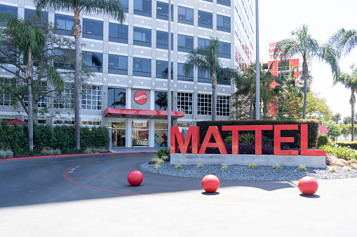 Mattel headquarters in El Segundo, California, USA.