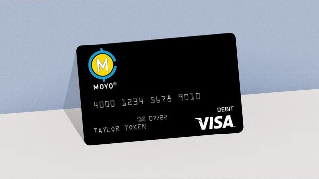 Movo Virtual Prepaid Visa Card