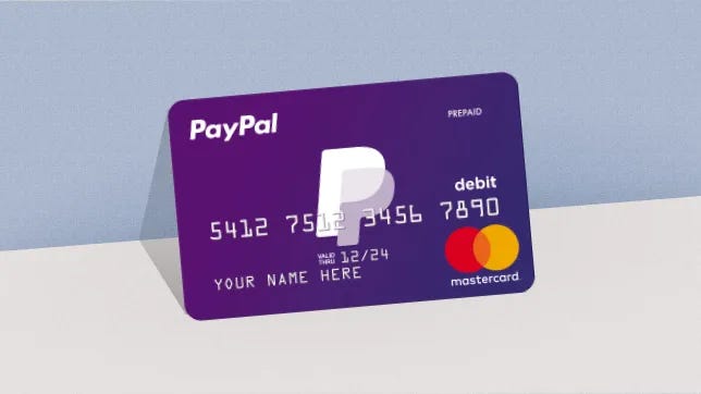 PayPal Prepaid Mastercard