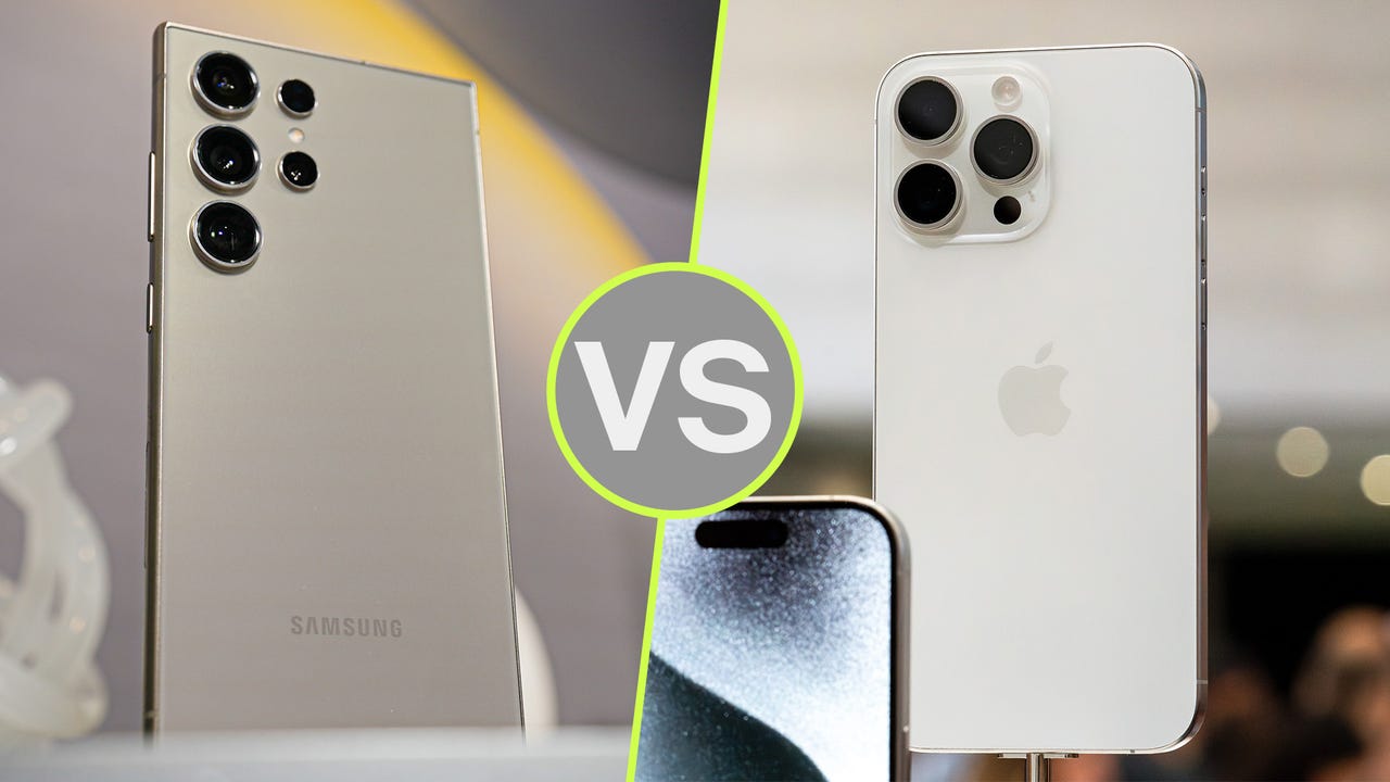 Samsung Galaxy S24 Ultra vs iPhone 15 Pro Max