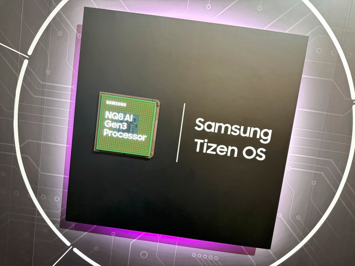 A representation of Samsung's NQ8 Ai Gen. 3 processor.