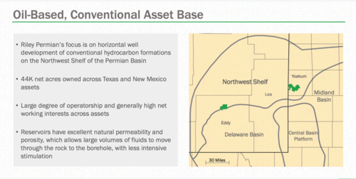 The company asset base