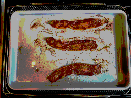 Bacon in an air fryer