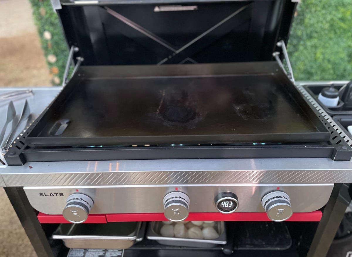 slate griddle grill