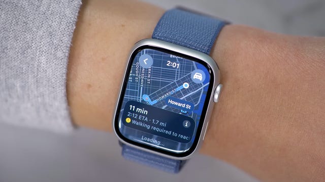 Apple Watch Series 9 on a small wrist