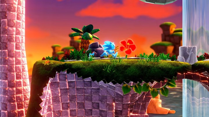 Sonic appears in his water form in Sonic Superstars.