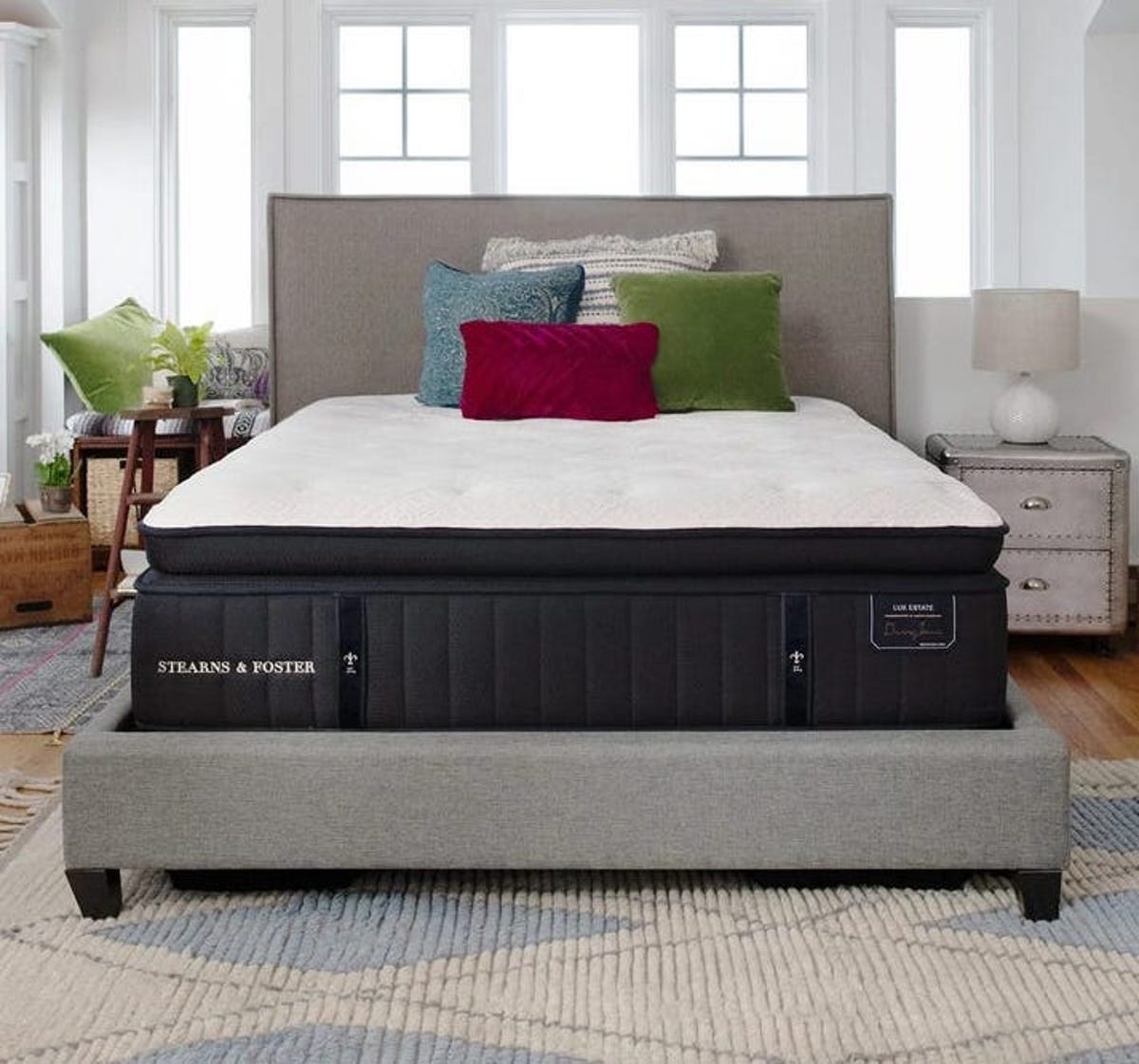 A look at the Lux Estate Cassatt mattress in Luxury Plush from Stearns & Foster