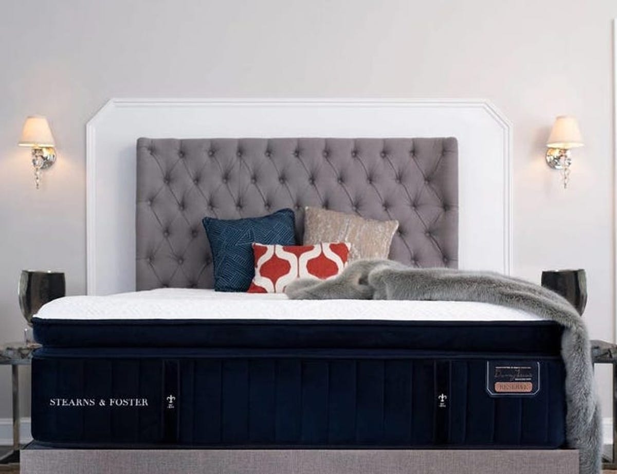 The premium Reserve Hepburn mattress from Stearns & Foster